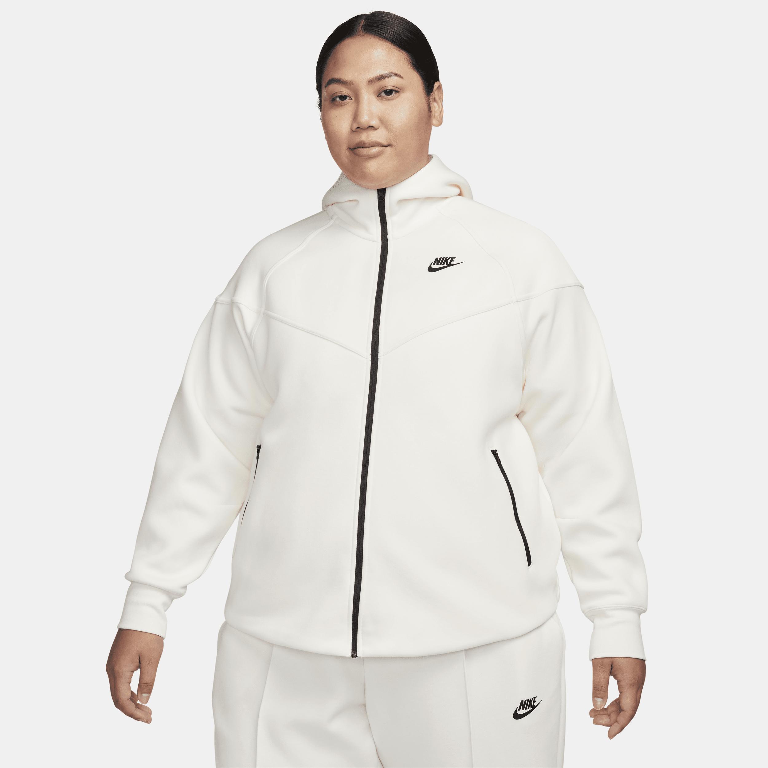 Womens Nike Sportswear Tech Fleece Windrunner Full-Zip Hoodie (Plus Size) Product Image