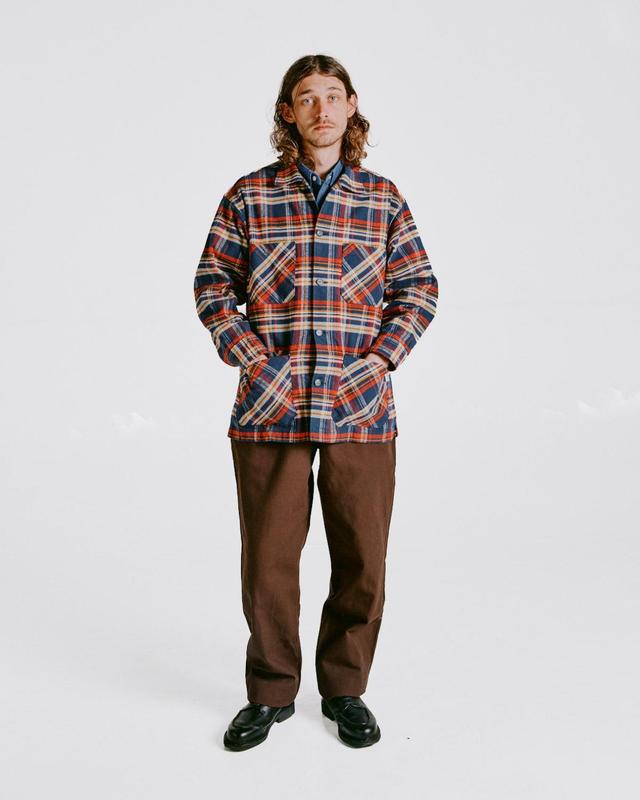 Canyon Shirt Jacket / Blue Plaid Product Image