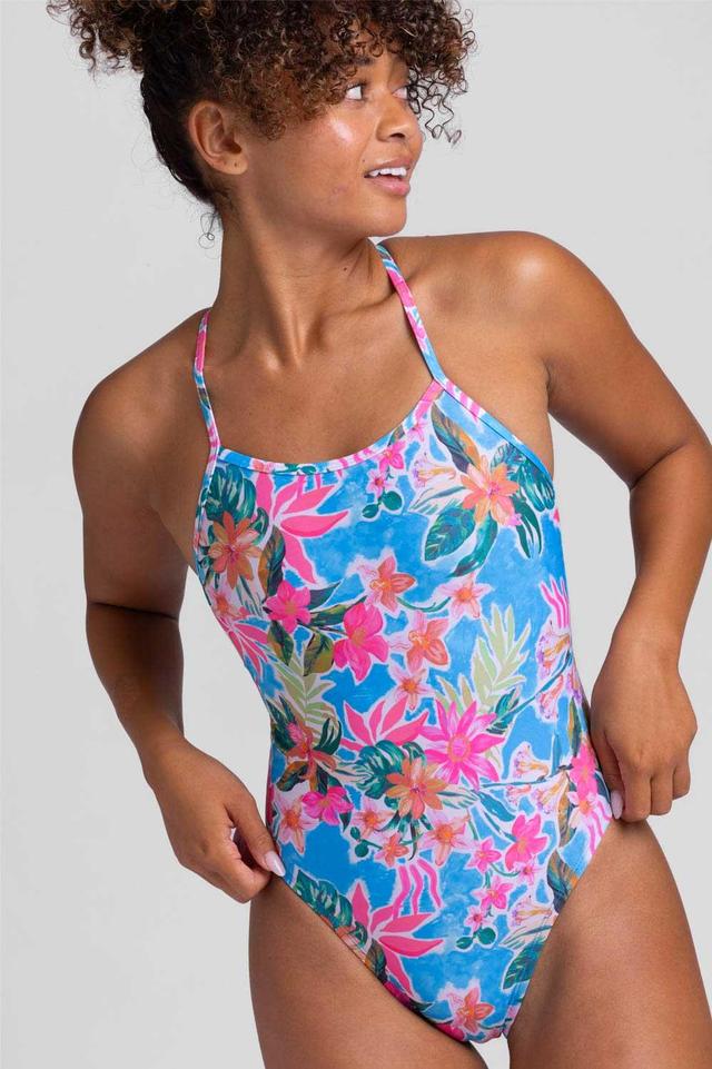 Perry Swim Onesie - Palmetto Female Product Image