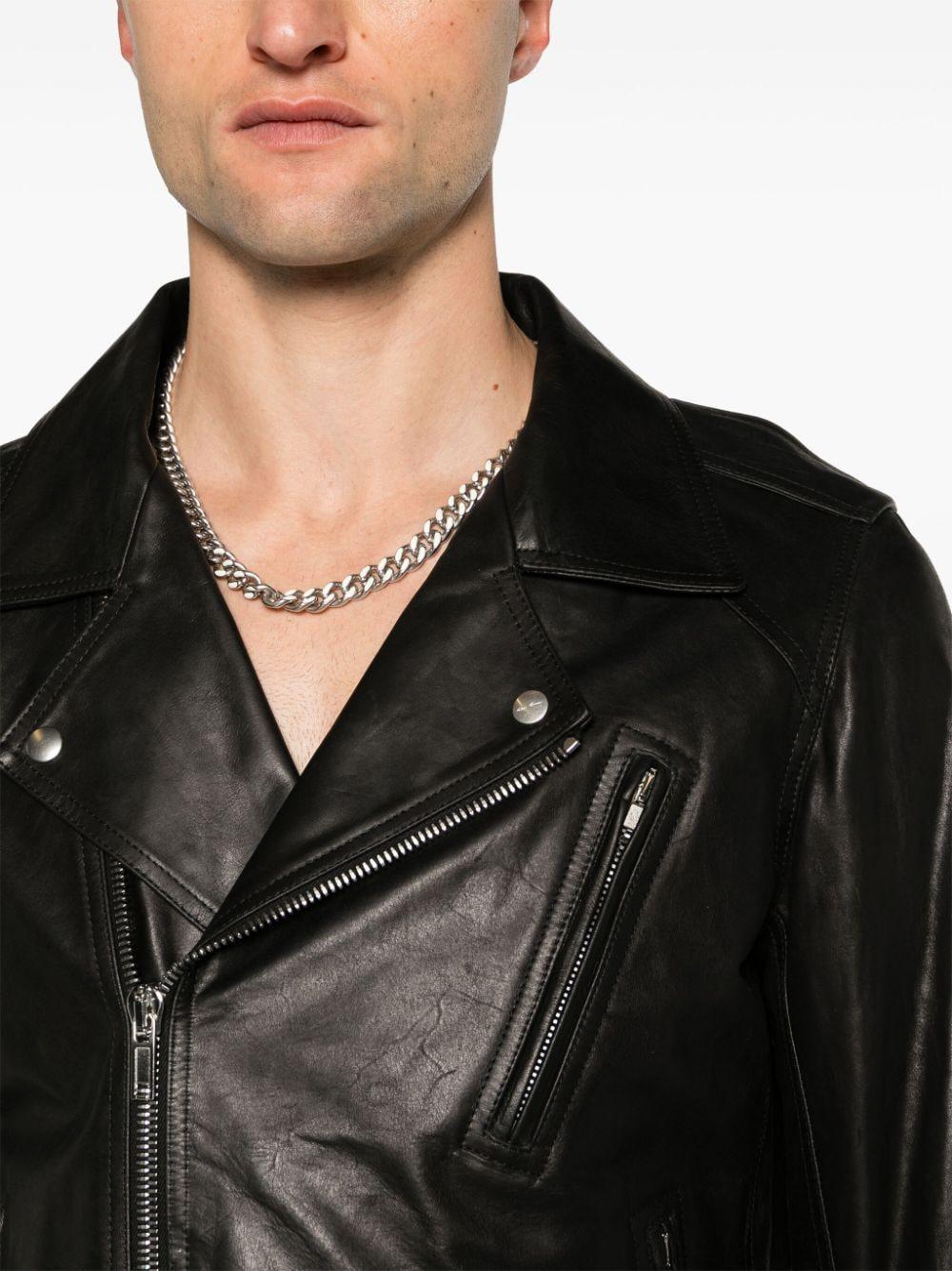 Leather Jackets In Black Product Image