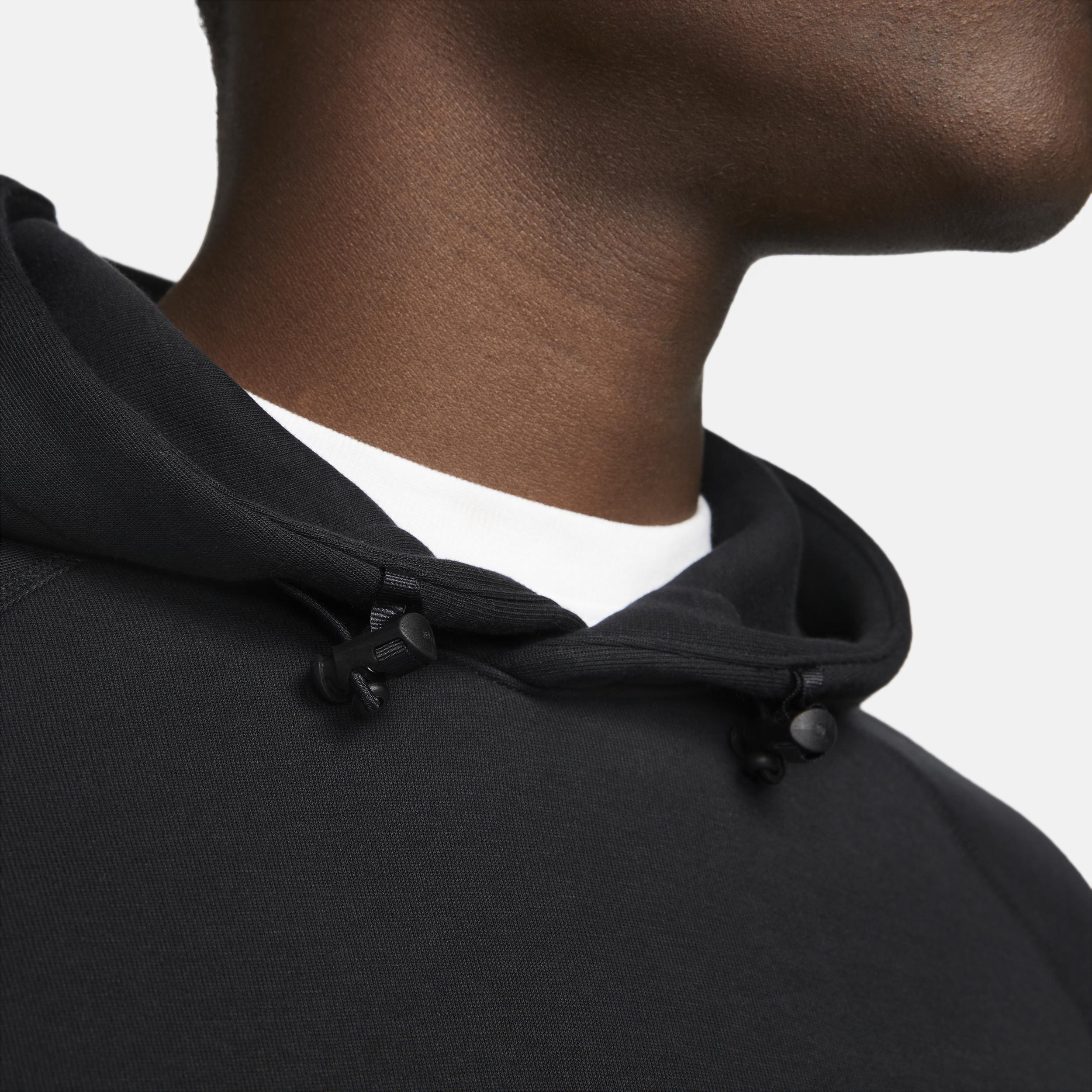 Nike Tech hoodie in black Product Image