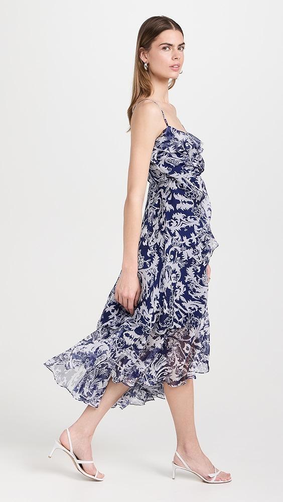 Prabal Gurung Ruffle Hem Wrap Dress | Shopbop Product Image