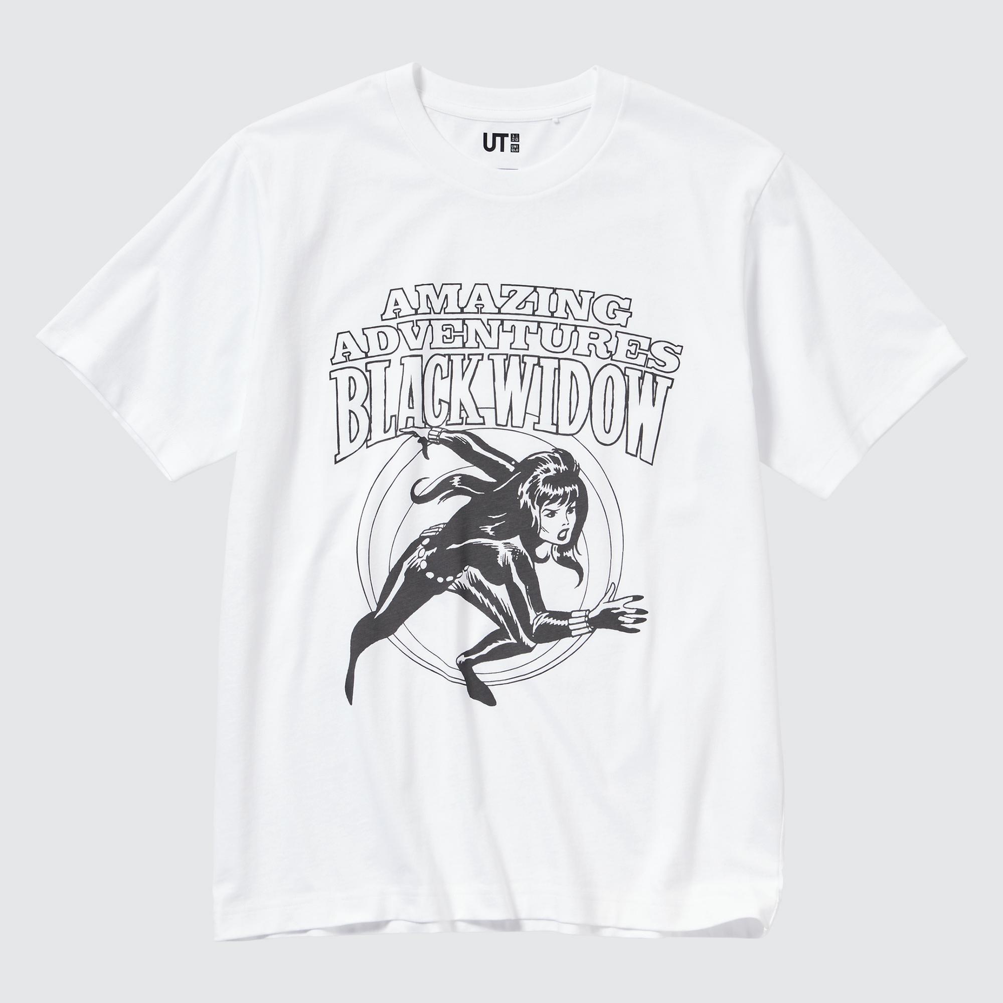 Magic For All Forever Ut (Short-Sleeve Graphic T-Shirt) (Black Widow) White Large UNIQLO US Product Image