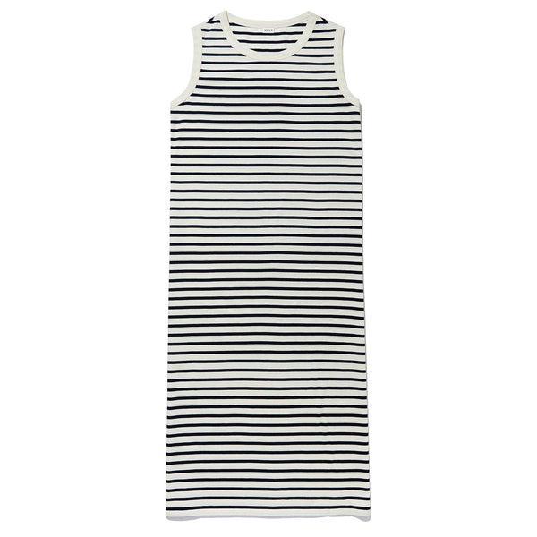 The Tank Dress - Cream/Navy Product Image