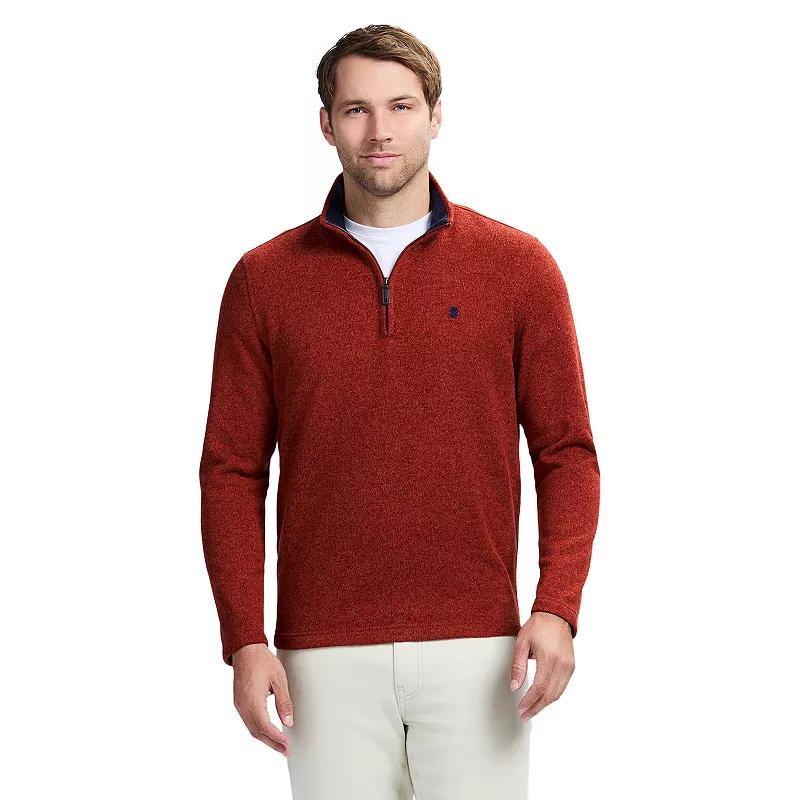 Mens IZOD Thermasoft Quarter-Zip Fleece Sweater Product Image