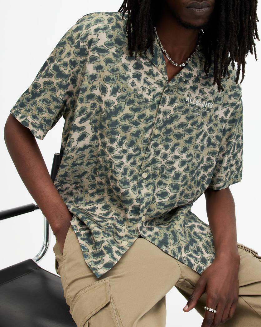 Underground Camouflage Print Logo Shirt Product Image