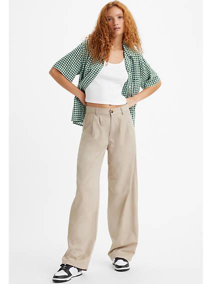 Levi's Rise Pleated Baggy Trouser Pants - Women's Product Image