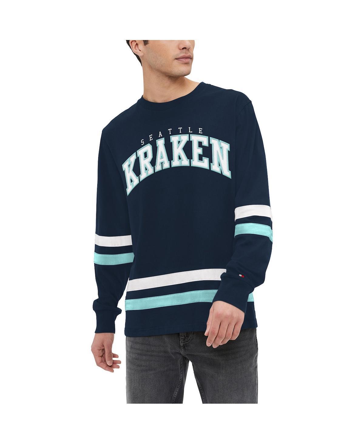 Mens Tommy Hilfiger Navy Seattle Kraken Nolan Long Sleeve T-shirt Product Image