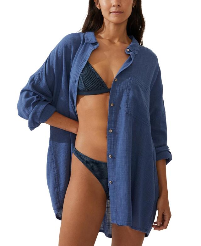 Cotton On Womens Swing Beach Cover Up Shirt Product Image