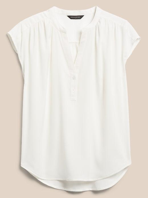 Button Dolman Blouse Product Image