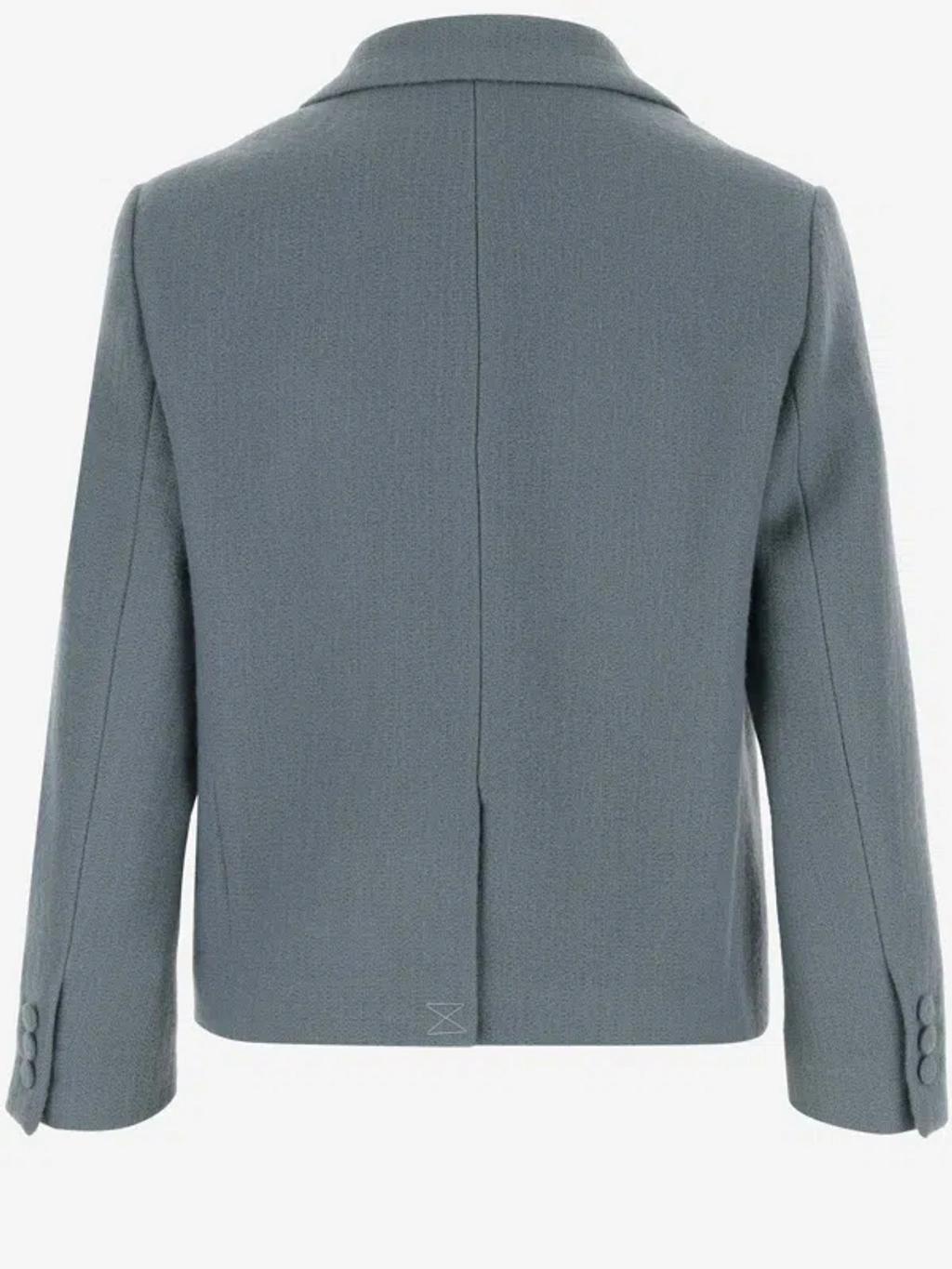 Wool Jacket In Beige product image