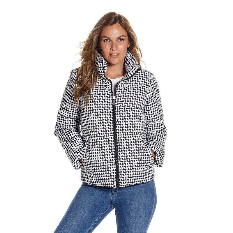 Gallery Houndstooth Puffer Jacket Product Image