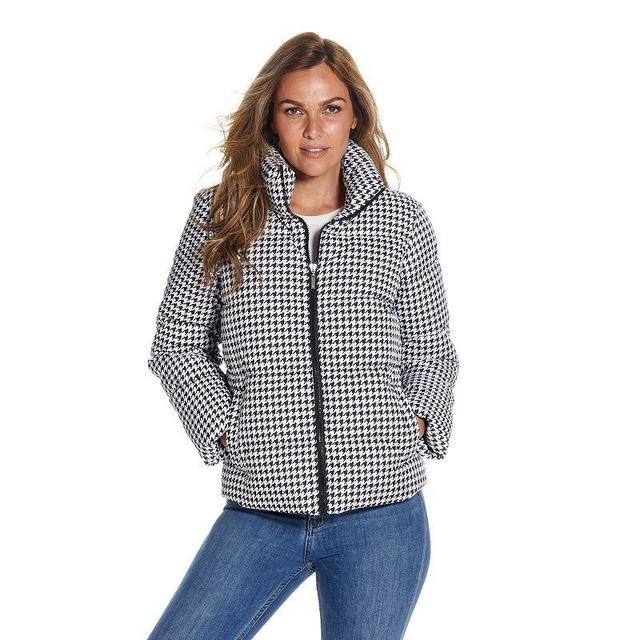 Gallery Houndstooth Puffer Jacket Product Image