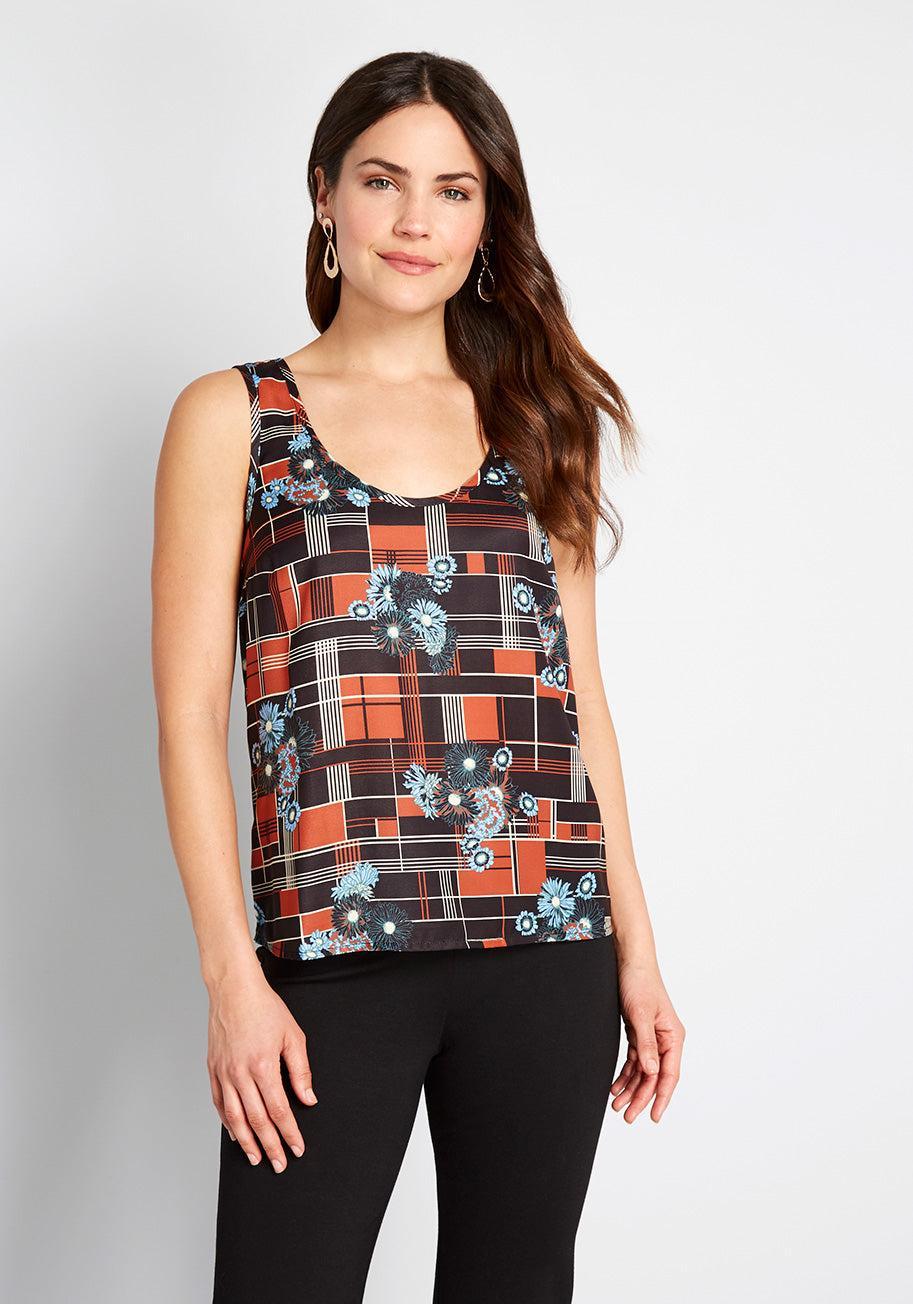 At First Sight Sleeveless Blouse Product Image