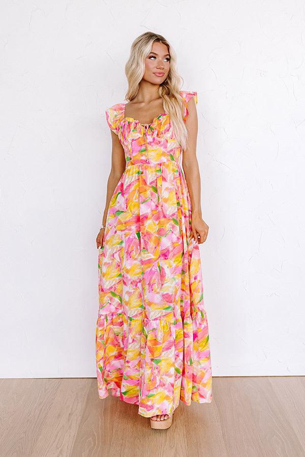 Courtyard Garden Maxi Dress Product Image