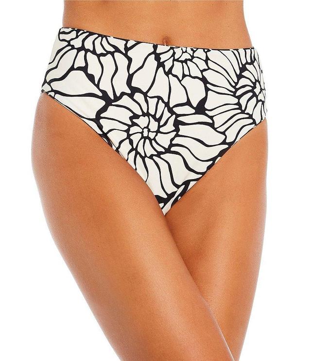 Antonio Melani x M.G. Style Seaside Reversible High Waisted Swim Bottom Product Image