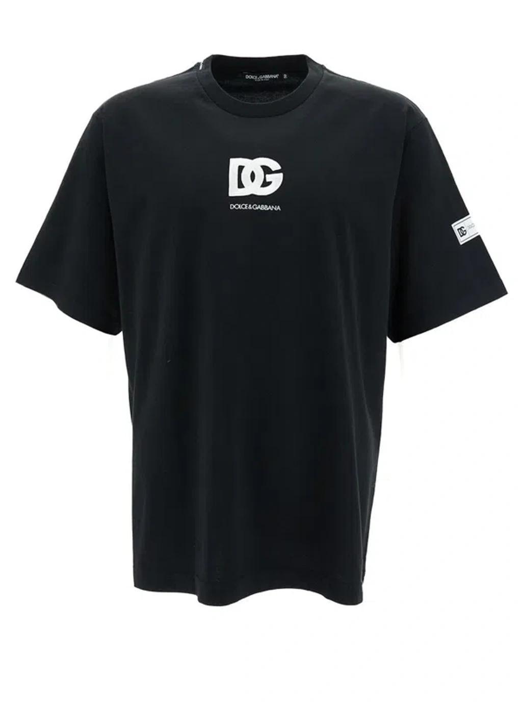 Cotton Logo T-shirt In Black Product Image