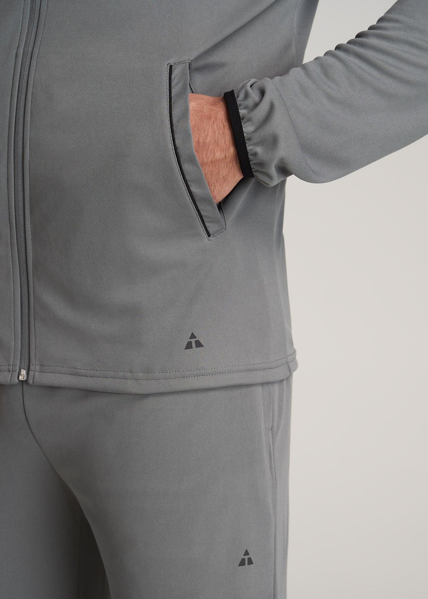 A.T. Performance Light Weight Jacket in Charcoal - Tall Men's Jacket Male Product Image