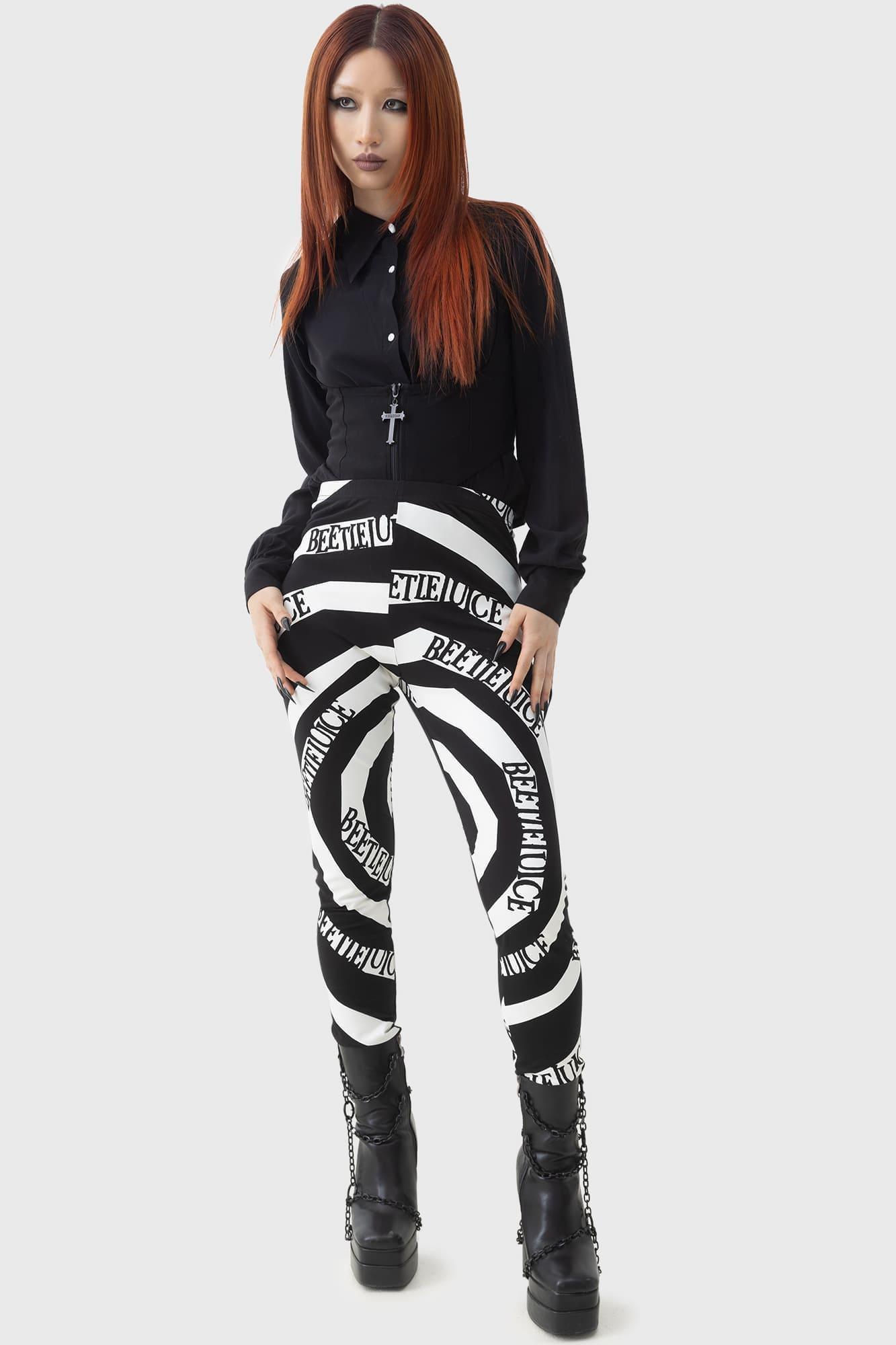 Vertigo Spiral Leggings Female Product Image