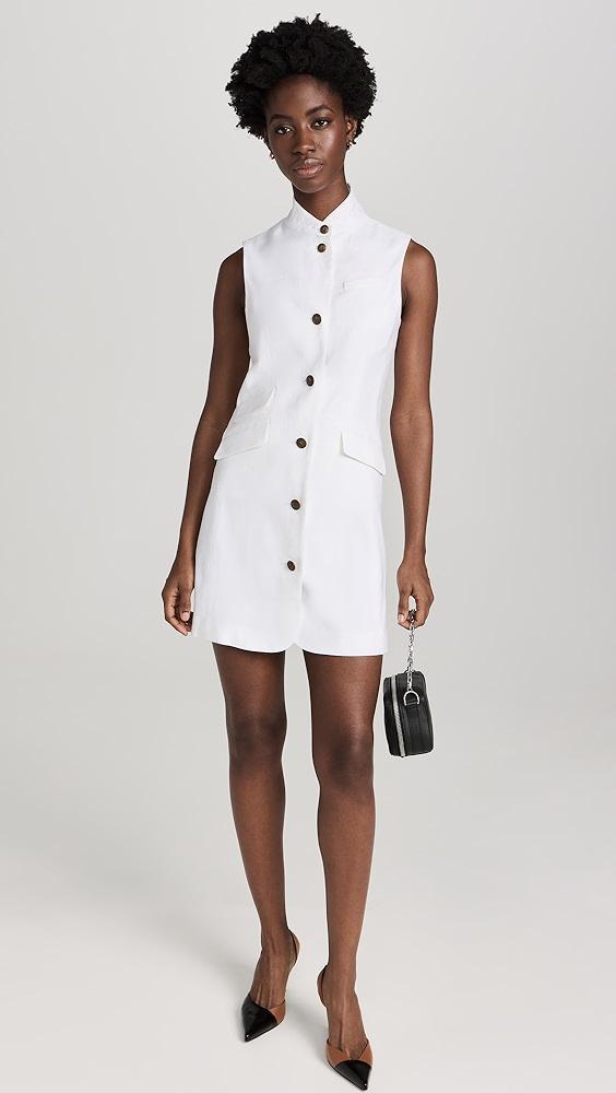 rag & bone Slade Linen Vest Dress | Shopbop Product Image