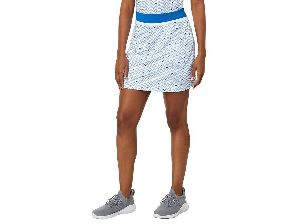 Callaway Chevron Geo Print 17 Skort (Brilliant ) Women's Skort Product Image