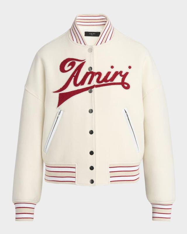 Amiri Logo Varsity Jacket Product Image