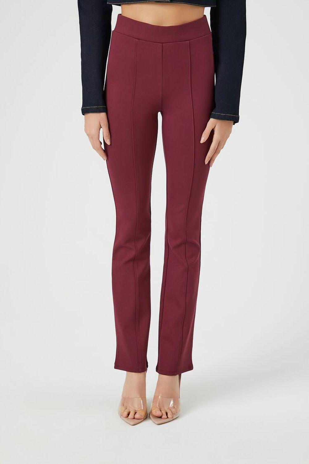 Ponte Knit High-Rise Leggings | Forever 21 Product Image