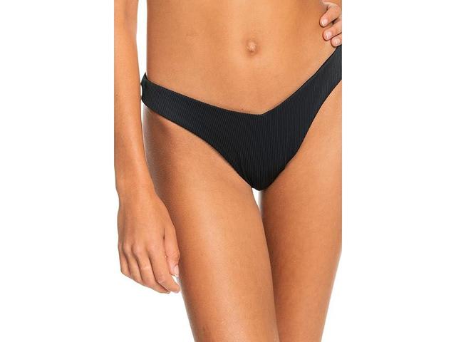 Rib Roxy Love High Leg Cheeky Bikini Bottoms Product Image