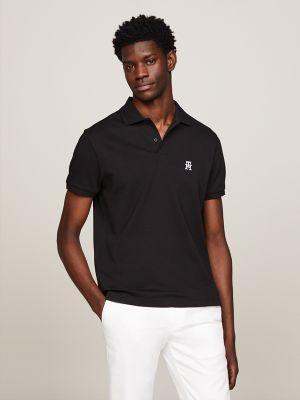 TH Logo Regular Fit Interlock Polo Product Image