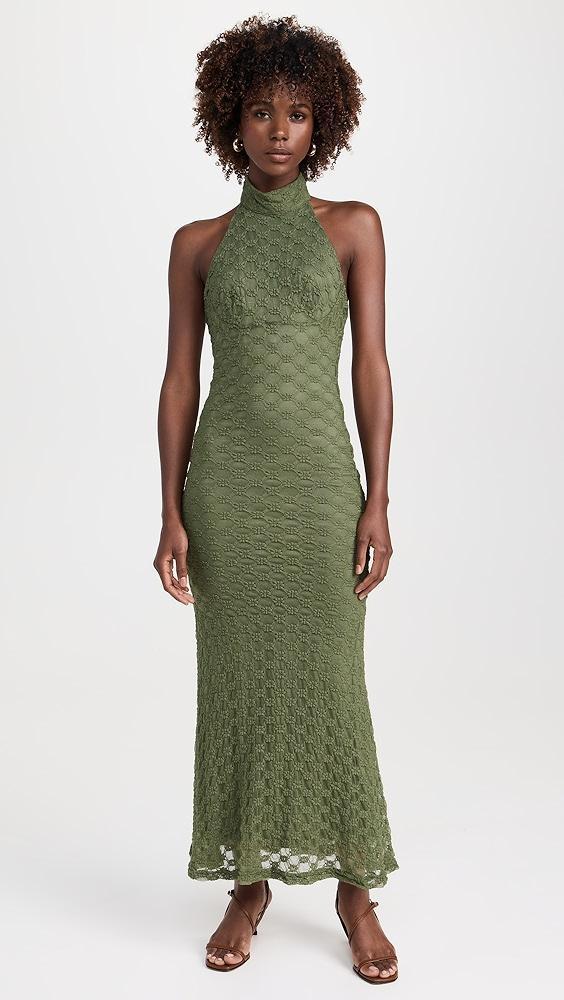 BARDOT Ola Lace Midi Dress | Shopbop Product Image