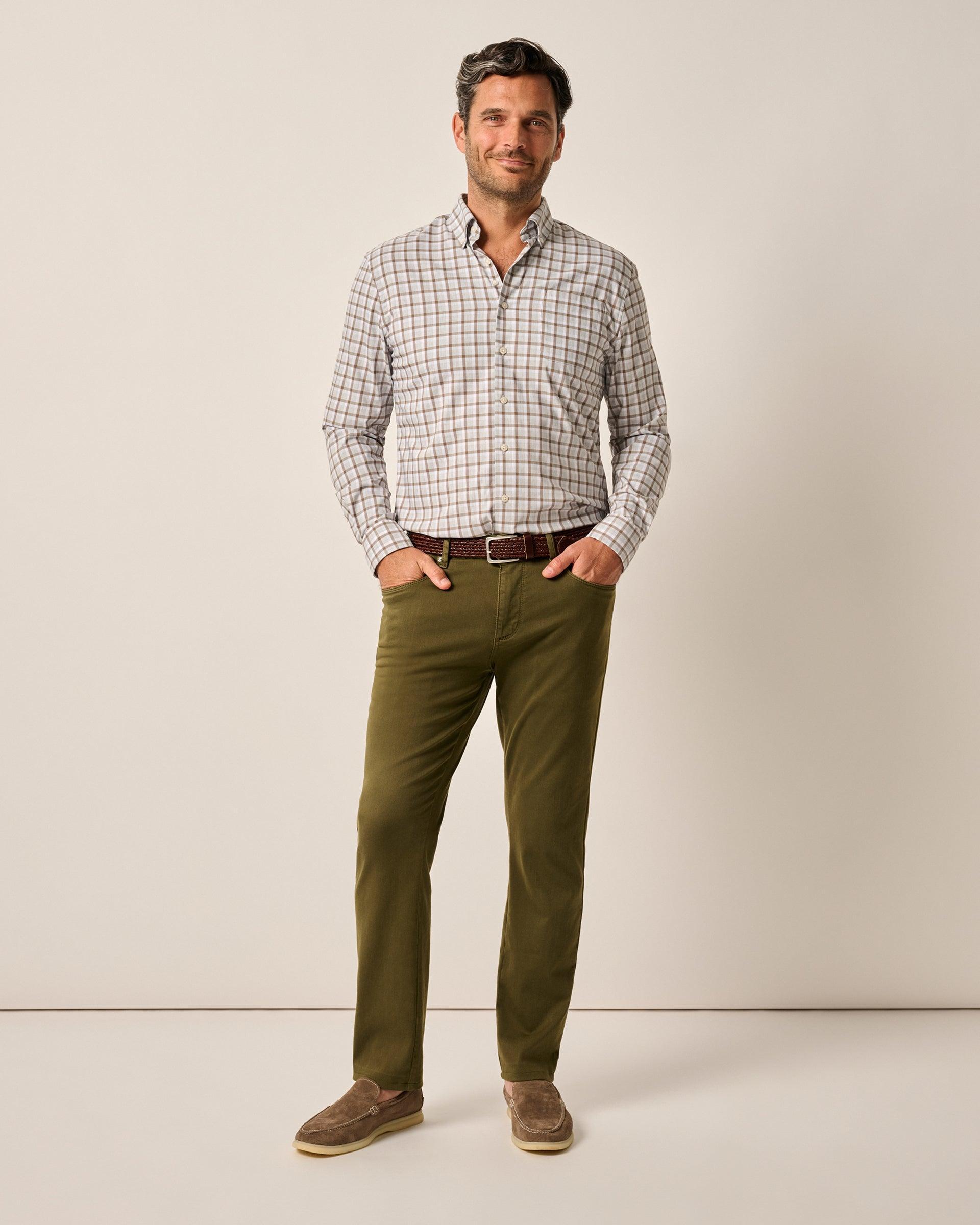 Newport 5-Pocket Cotton Pant Male Product Image