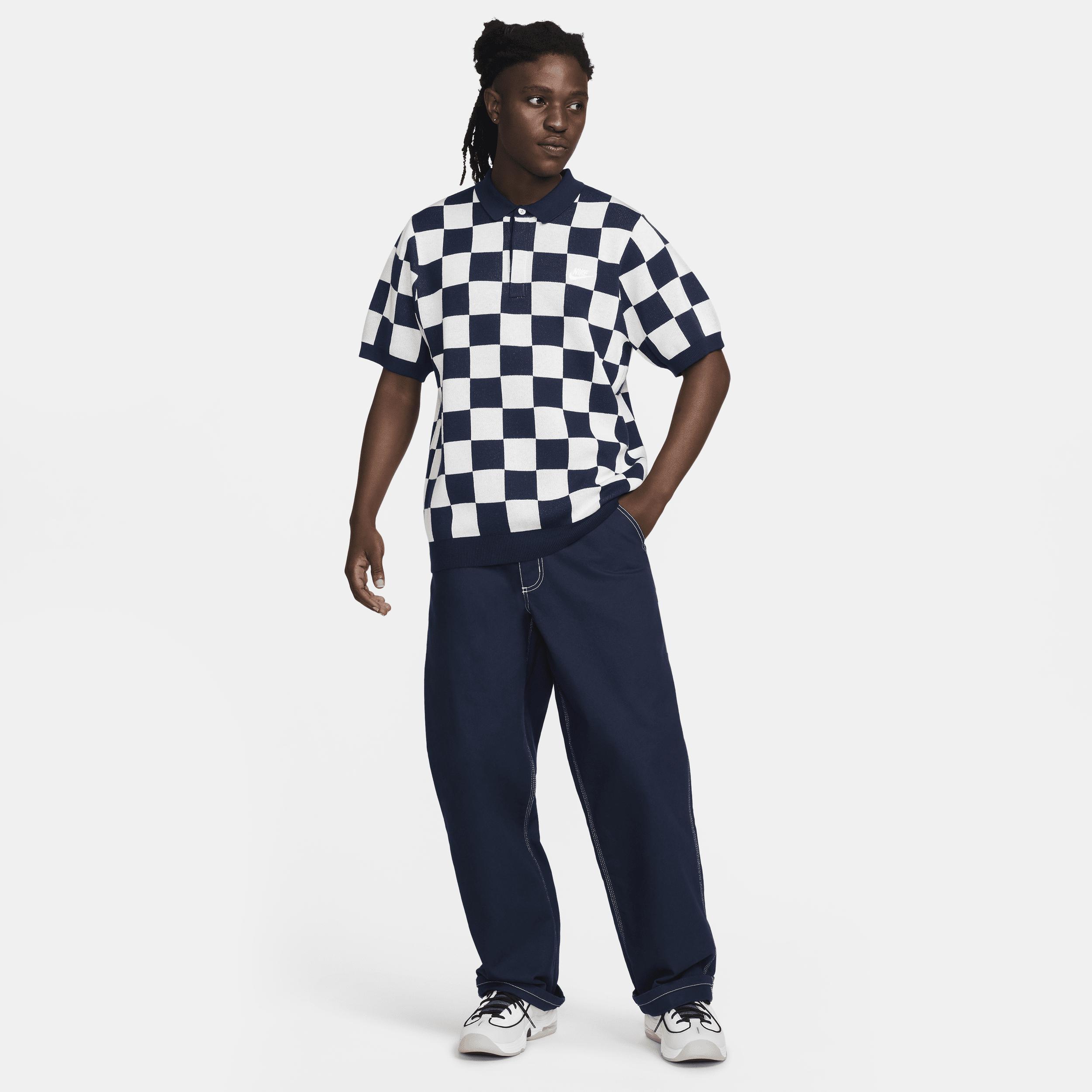 Men's Nike Sportswear Club Checkers Polo Product Image