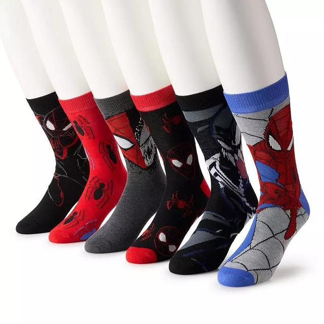 Mens Licensed Character 6-pack Variety Socks Product Image