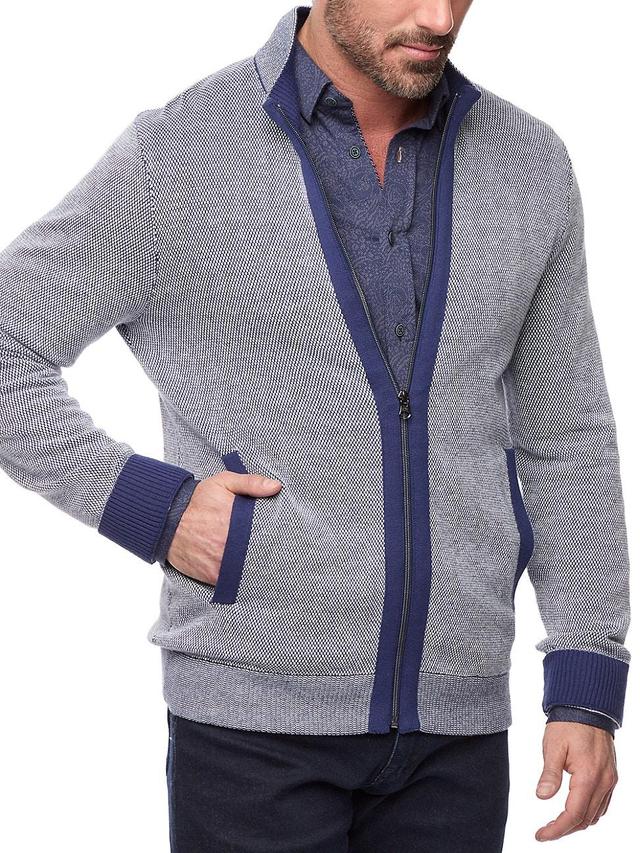 Mens Stefan Zip-Up Sweater Product Image