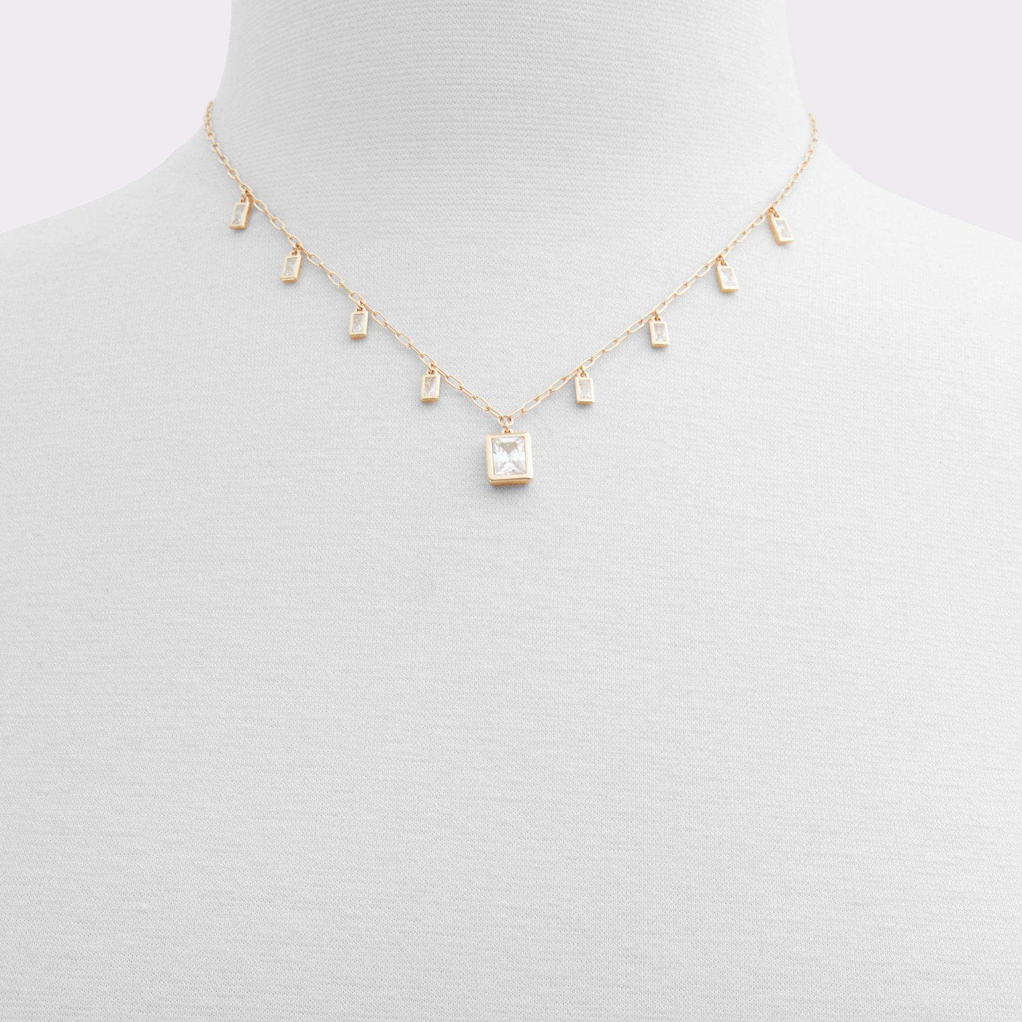 Vedritlan Gold/Clear Multi Women's Necklaces | ALDO US Product Image