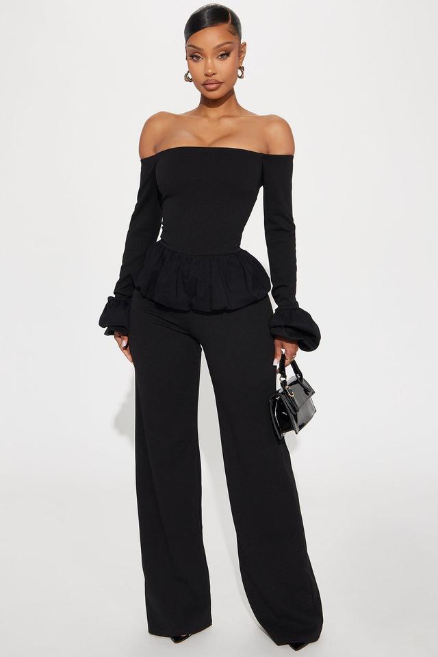 Seeking You Jumpsuit - Black Product Image