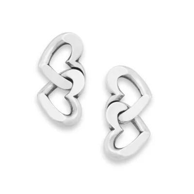 Chain of Hearts Drop Earrings Product Image