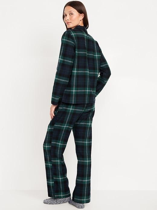 Flannel Pajama Set for Women Product Image