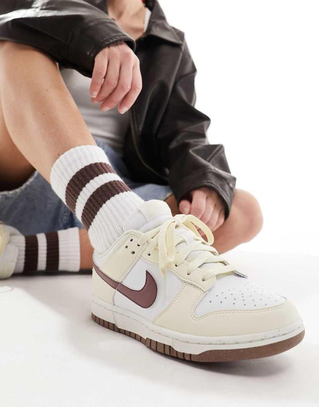 Nike Dunk Low NN sneakers in off white Product Image