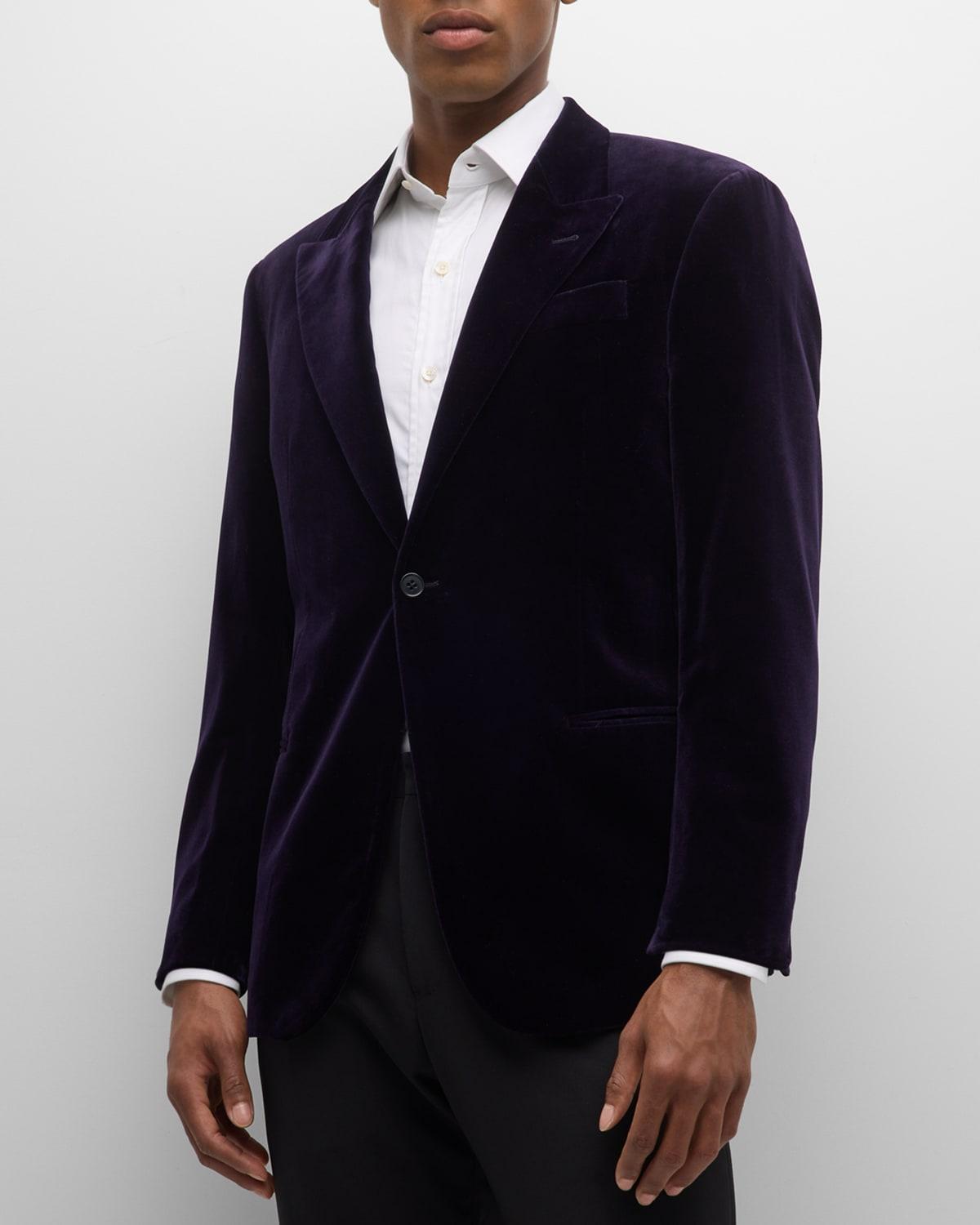 Mens Velvet Dinner Jacket Product Image