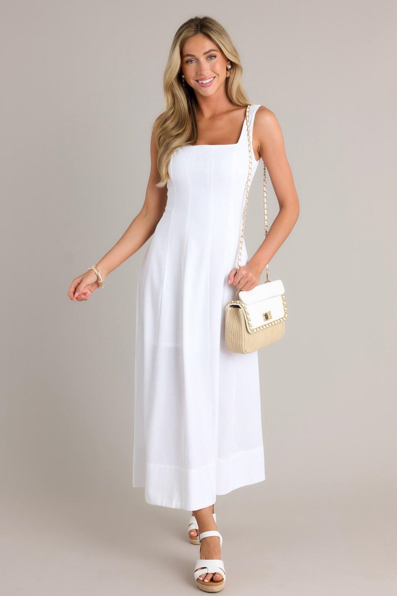 Urban Sophistication White Maxi Dress Product Image