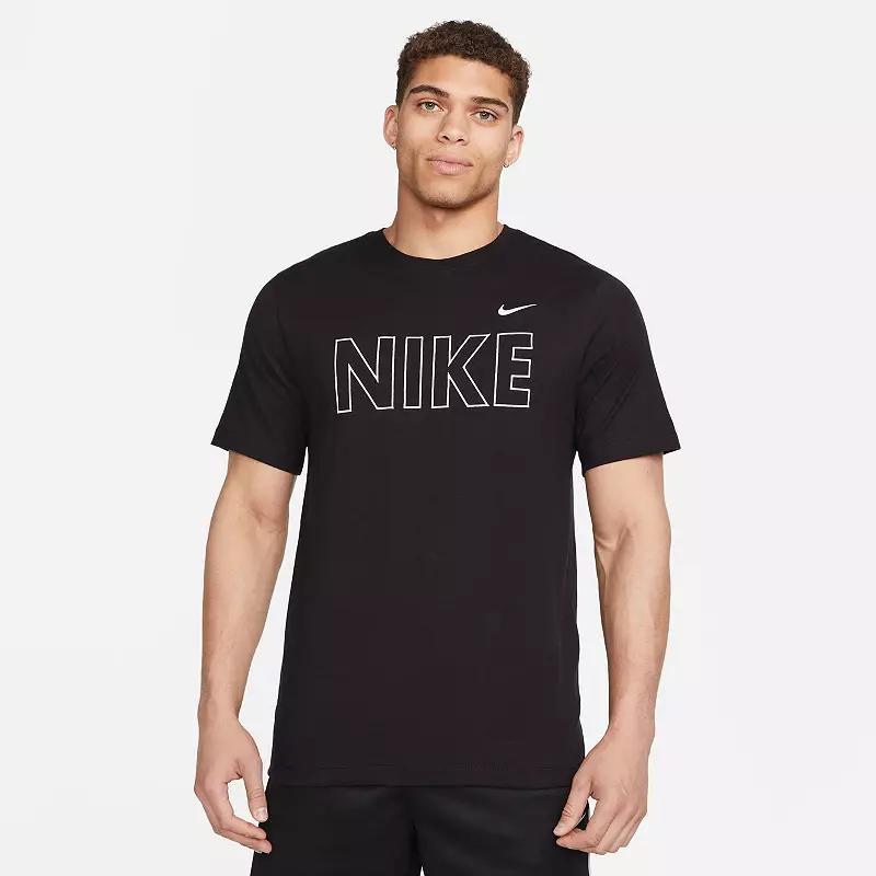 Big & Tall Nike Sportswear Block Graphic Tee, Mens Product Image