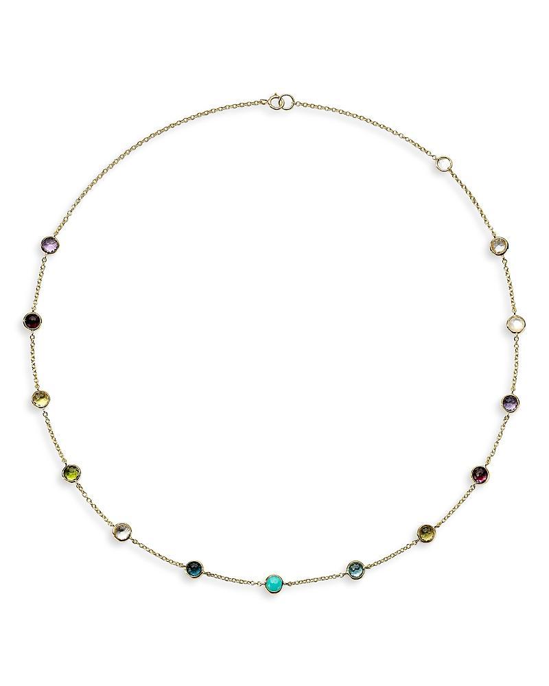 Ippolita Multicolored Gemstone Station Necklace Product Image