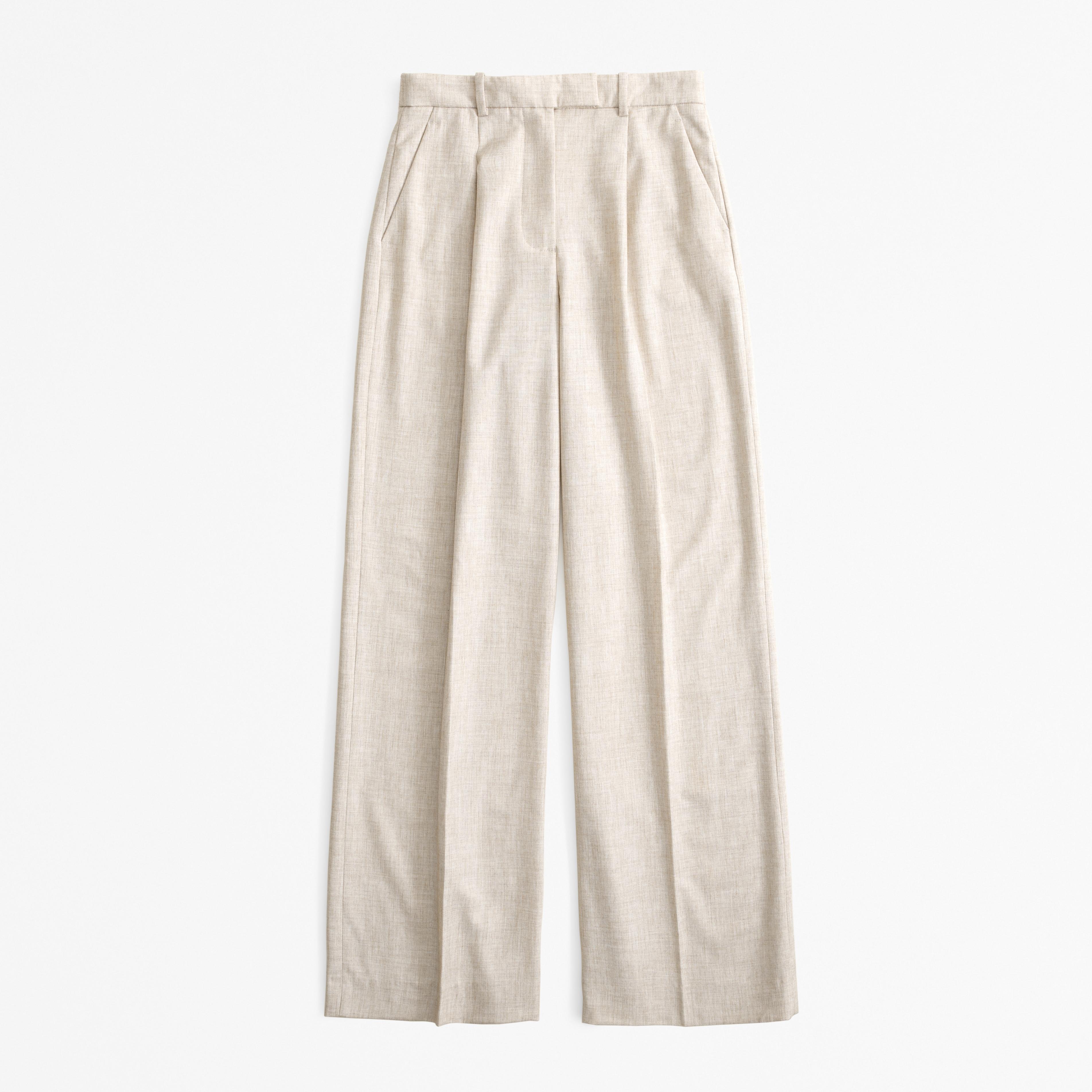 A&F Harper Tailored Wide Leg Pant Product Image