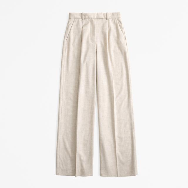 A&F Harper Tailored Wide Leg Pant Product Image