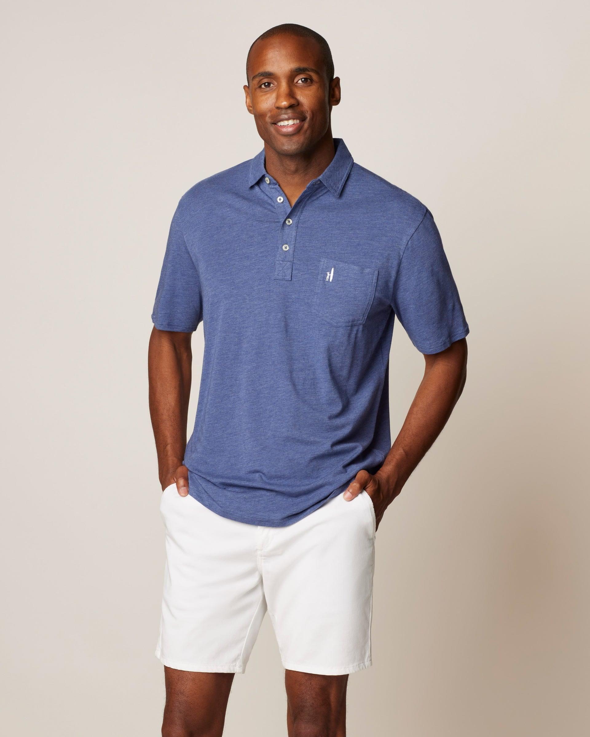 johnnie-O Original 4-Button Polo - Heathered 2.0 Product Image