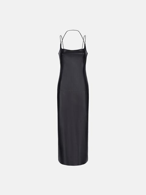 Black midi dress Product Image