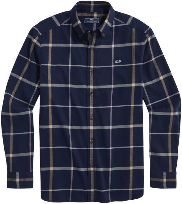 Vineyard Flannel Plaid Shirt Product Image