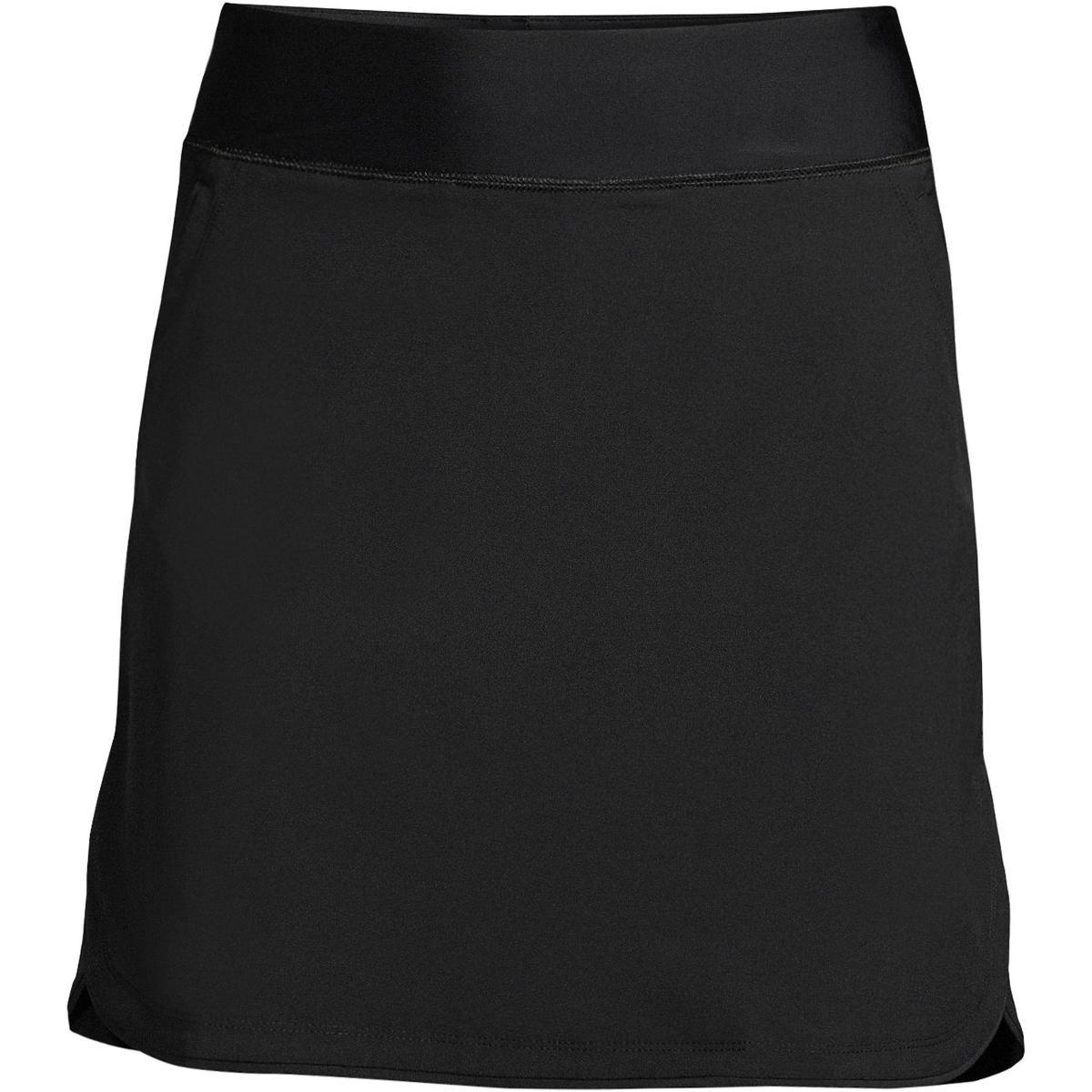 Lands End Womens Long Quick Dry Elastic Waist Active Board Skort Swim Skirt Product Image