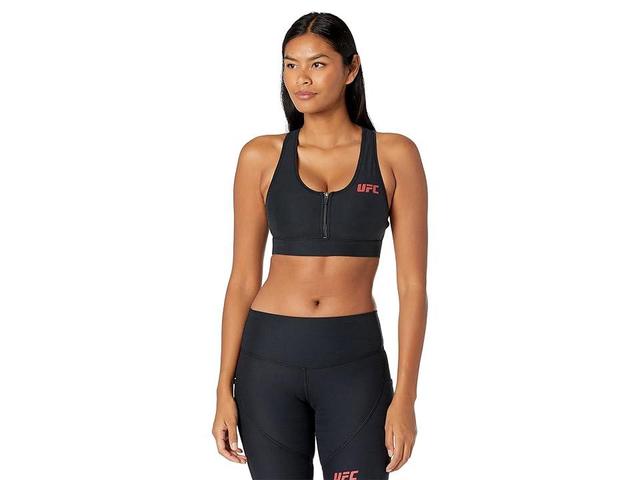 UFC Core Zip Front Sports Bra Women's Lingerie Product Image